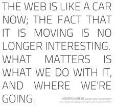 Andrian Kreye Web Quote