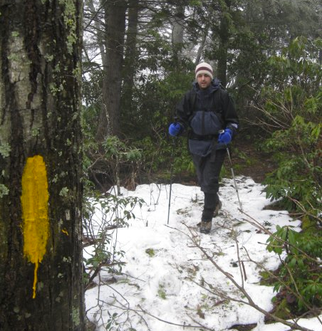 Mt. Mitchell Hiking in January