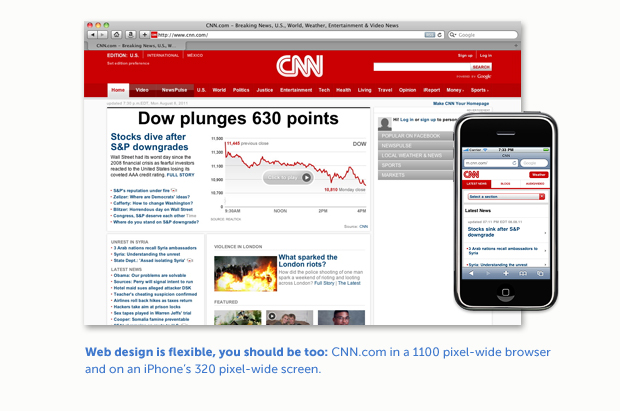cnn.com browser comparison