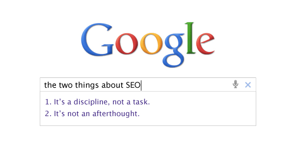 Two Important Things About SEO