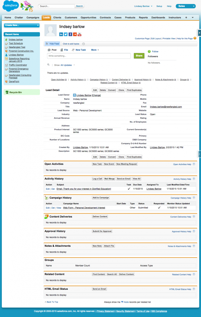 FireShot Capture - Lead_ lindsey barlow ~ salesforce._ - https___na16.salesforce.com_00Qj0000004HRaa